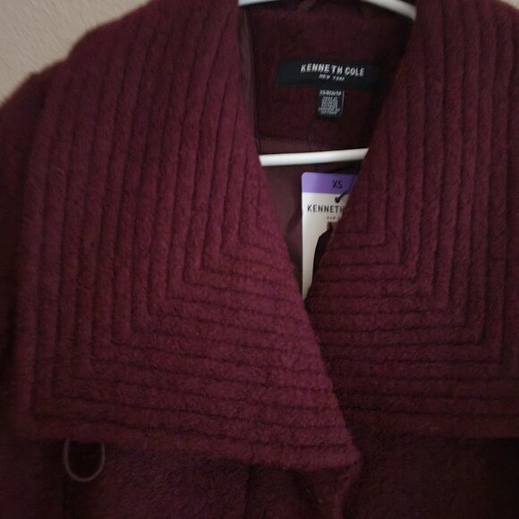Kenneth Cole Women's Wool Blend Coat NEW - Picture 7 of 7